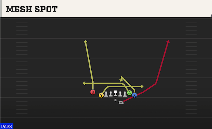 MESH SPOT play diagram