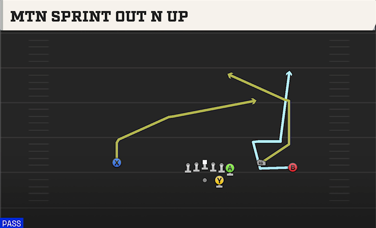 MTN SPRINT OUT N UP play diagram