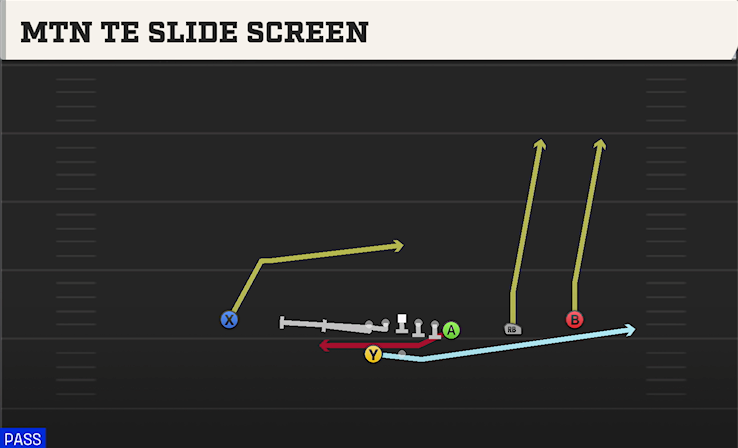 MTN TE SLIDE SCREEN play diagram