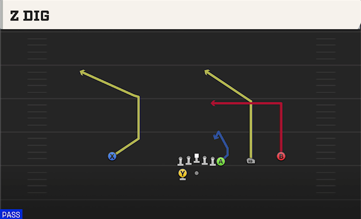 Z DIG play diagram