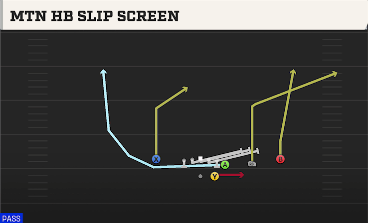 MTN HB SLIP SCREEN play diagram