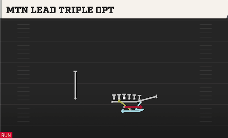 MTN LEAD TRIPLE OPT play diagram