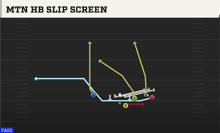 MTN HB SLIP SCREEN play diagram
