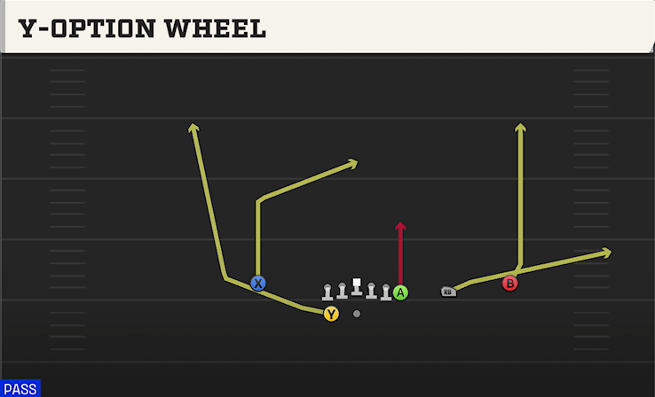 Y-OPTION WHEEL play diagram