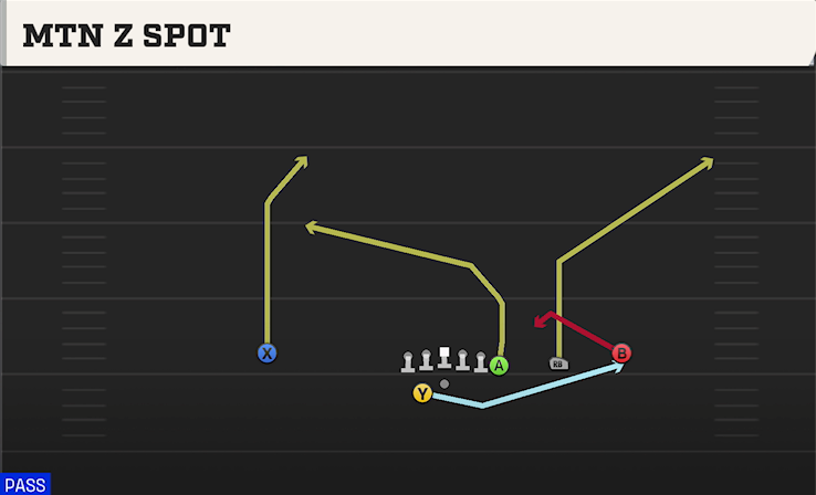 MTN Z SPOT play diagram