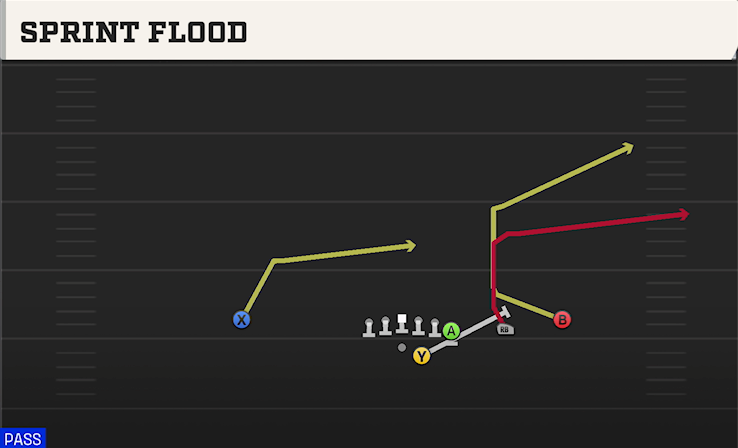 SPRINT FLOOD play diagram