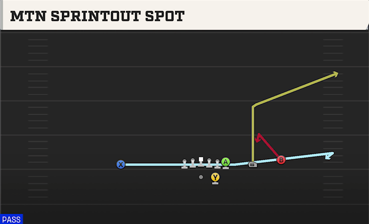 MTN SPRINTOUT SPOT play diagram