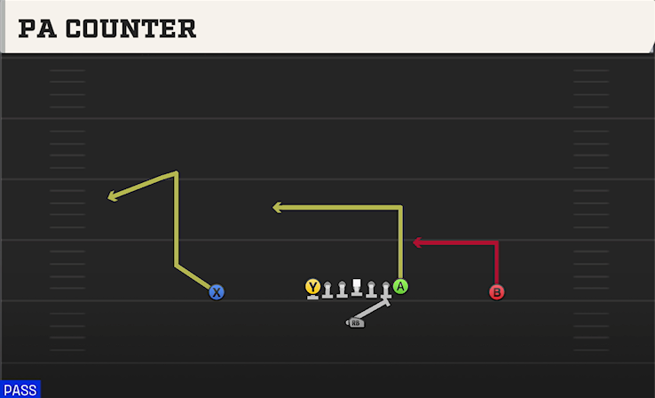 PA COUNTER play diagram