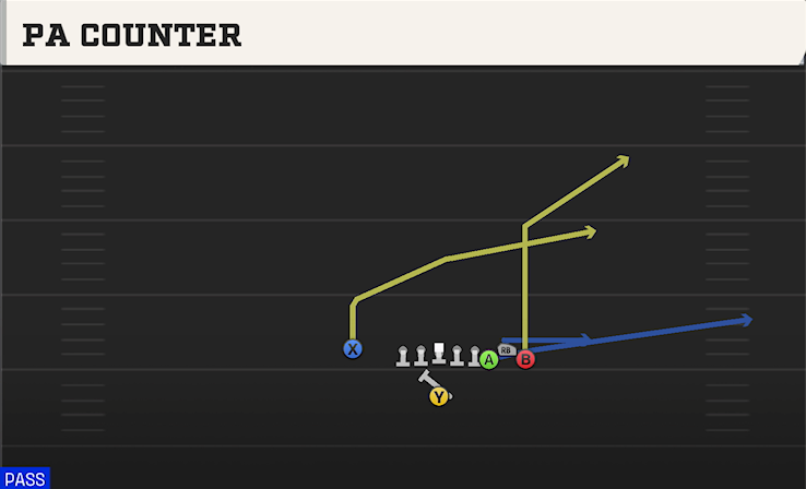 PA COUNTER play diagram