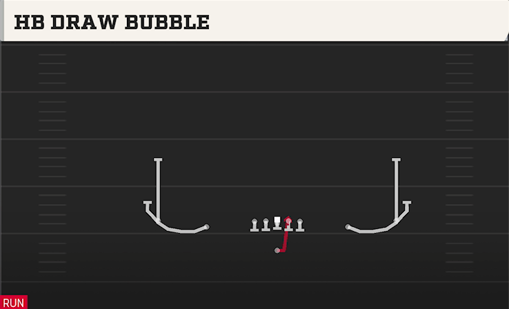 HB DRAW BUBBLE play diagram