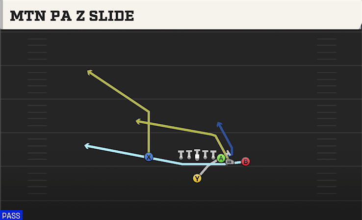 MTN PA Z SLIDE play diagram