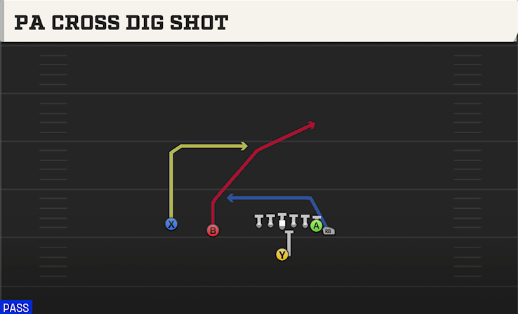 PA CROSS DIG SHOT play diagram
