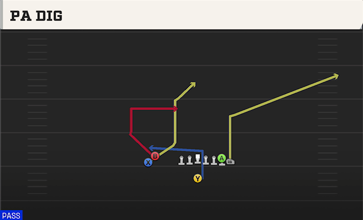 PA DIG play diagram