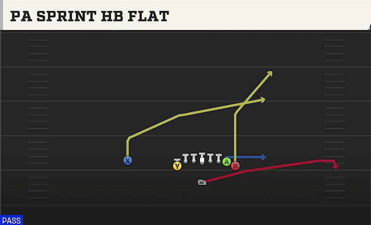 PA SPRINT HB FLAT play diagram