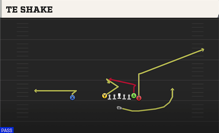 TE SHAKE play diagram