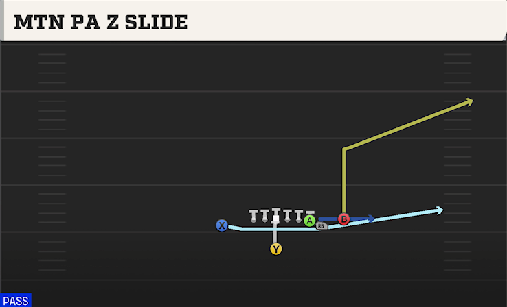 MTN PA Z SLIDE play diagram