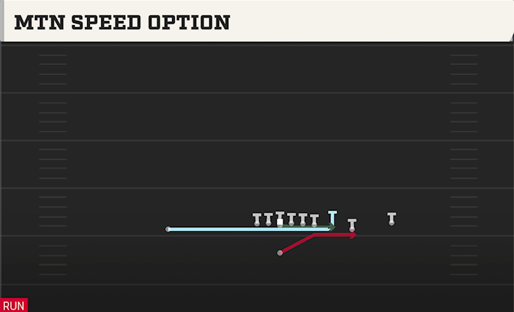 MTN SPEED OPTION play diagram