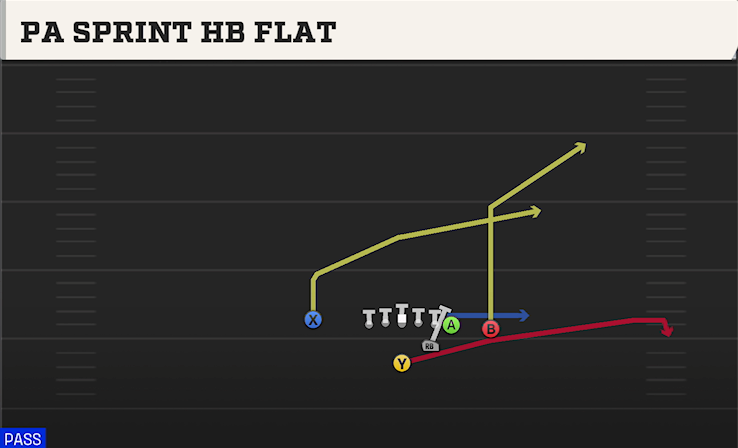 PA SPRINT HB FLAT play diagram