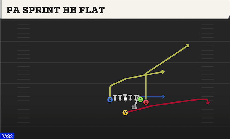 PA SPRINT HB FLAT play diagram