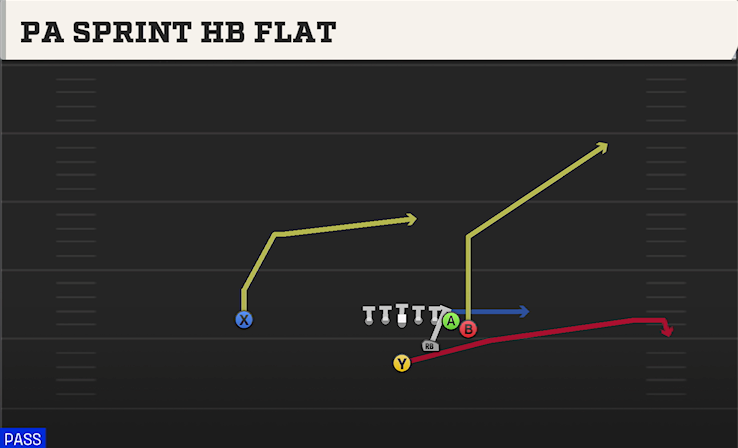 PA SPRINT HB FLAT play diagram