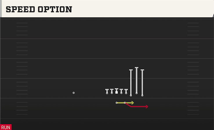 SPEED OPTION play diagram