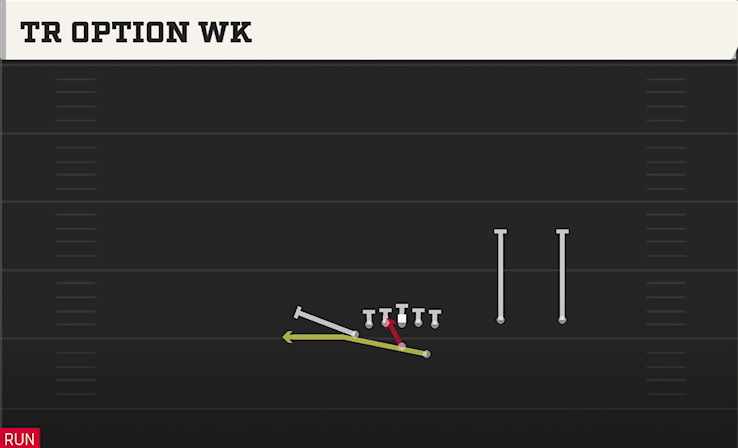 TR OPTION WK play diagram