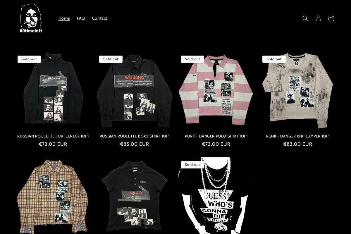 00timeleft.com homepage screenshot