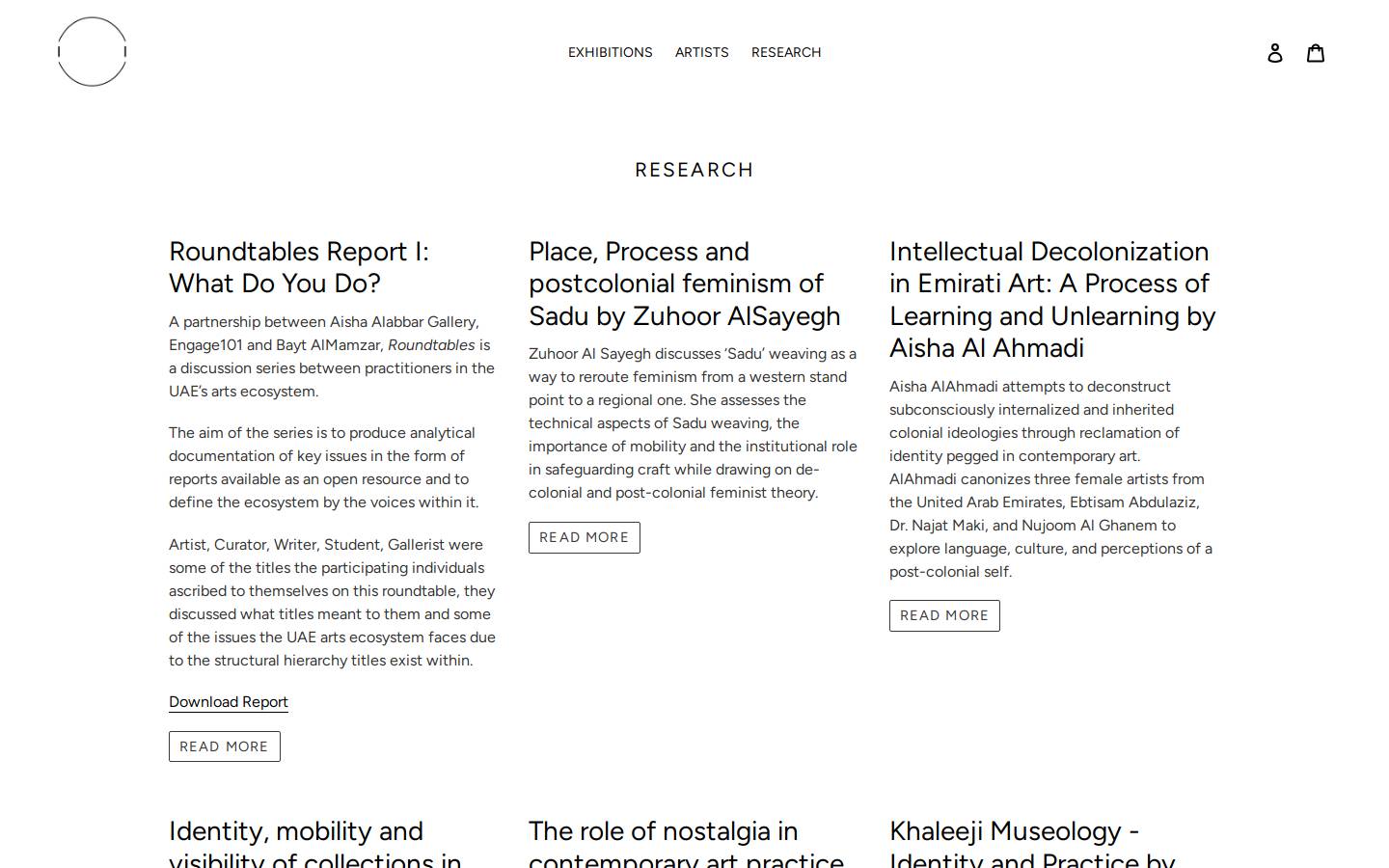 101.art homepage screenshot