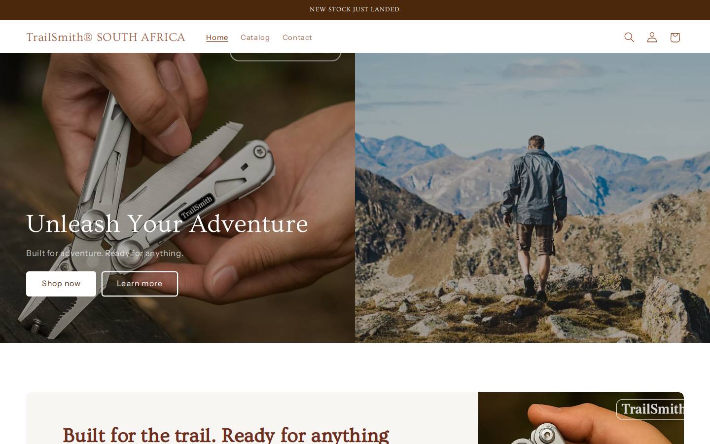 101campingproducts.com homepage screenshot