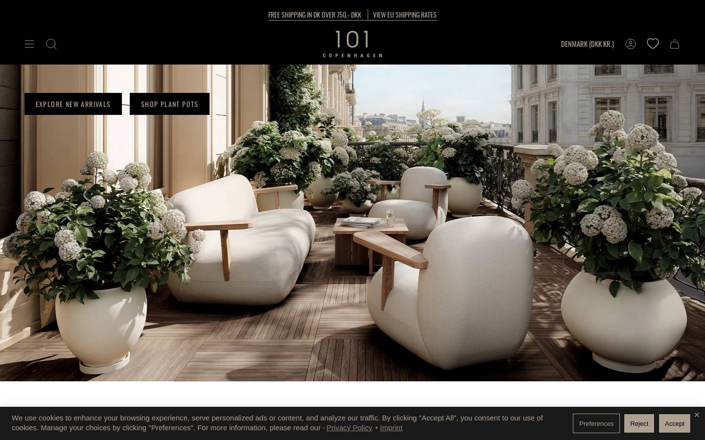 101cph homepage screenshot