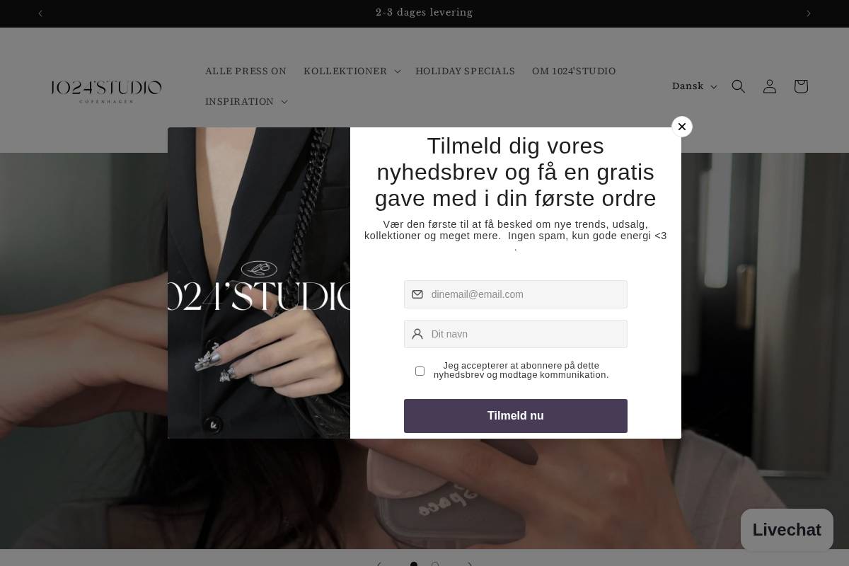 1024studio.shop homepage screenshot