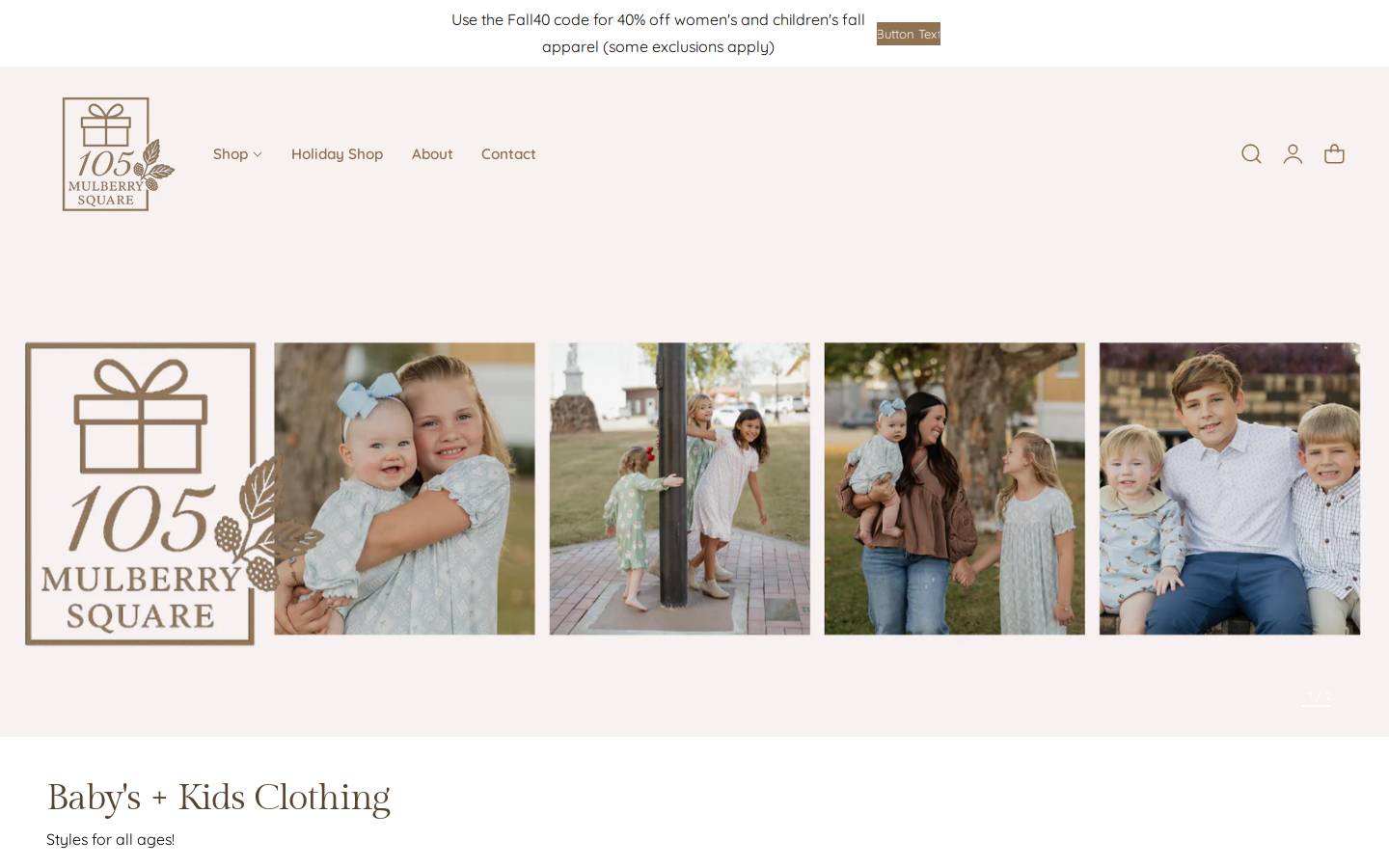 105mulberrysquare.com homepage screenshot