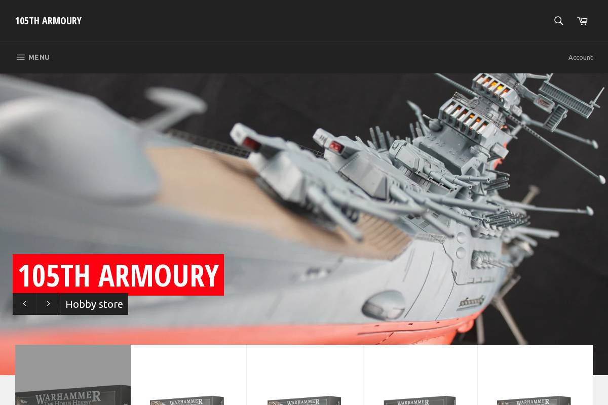 105tharmoury.com.au homepage screenshot