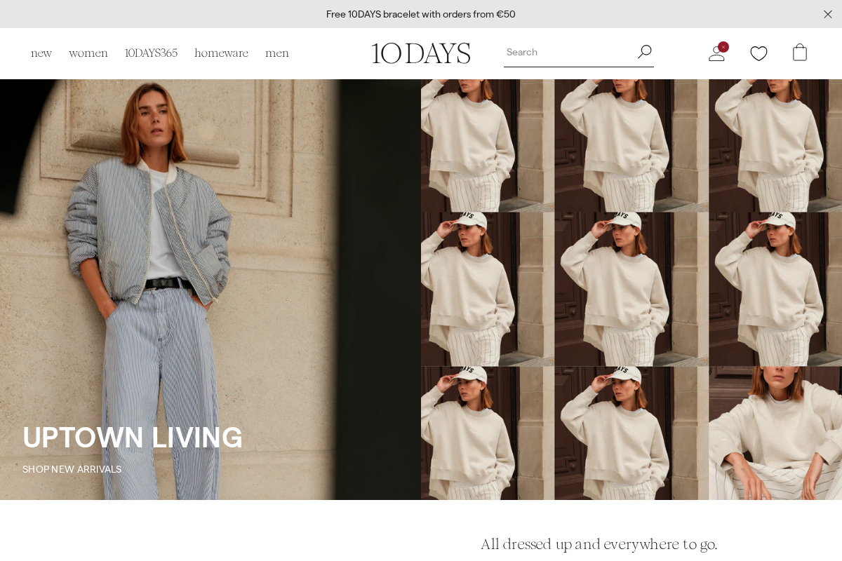 10dayslifestyle homepage screenshot