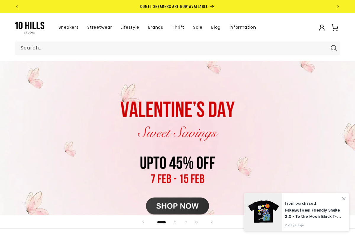 10 Hills Studio homepage screenshot