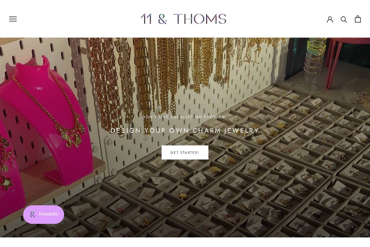 11andthoms.com homepage screenshot