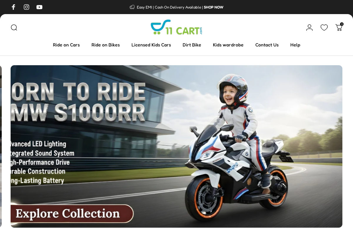 11cart homepage screenshot