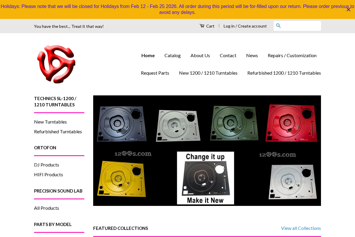 1200s.com homepage screenshot