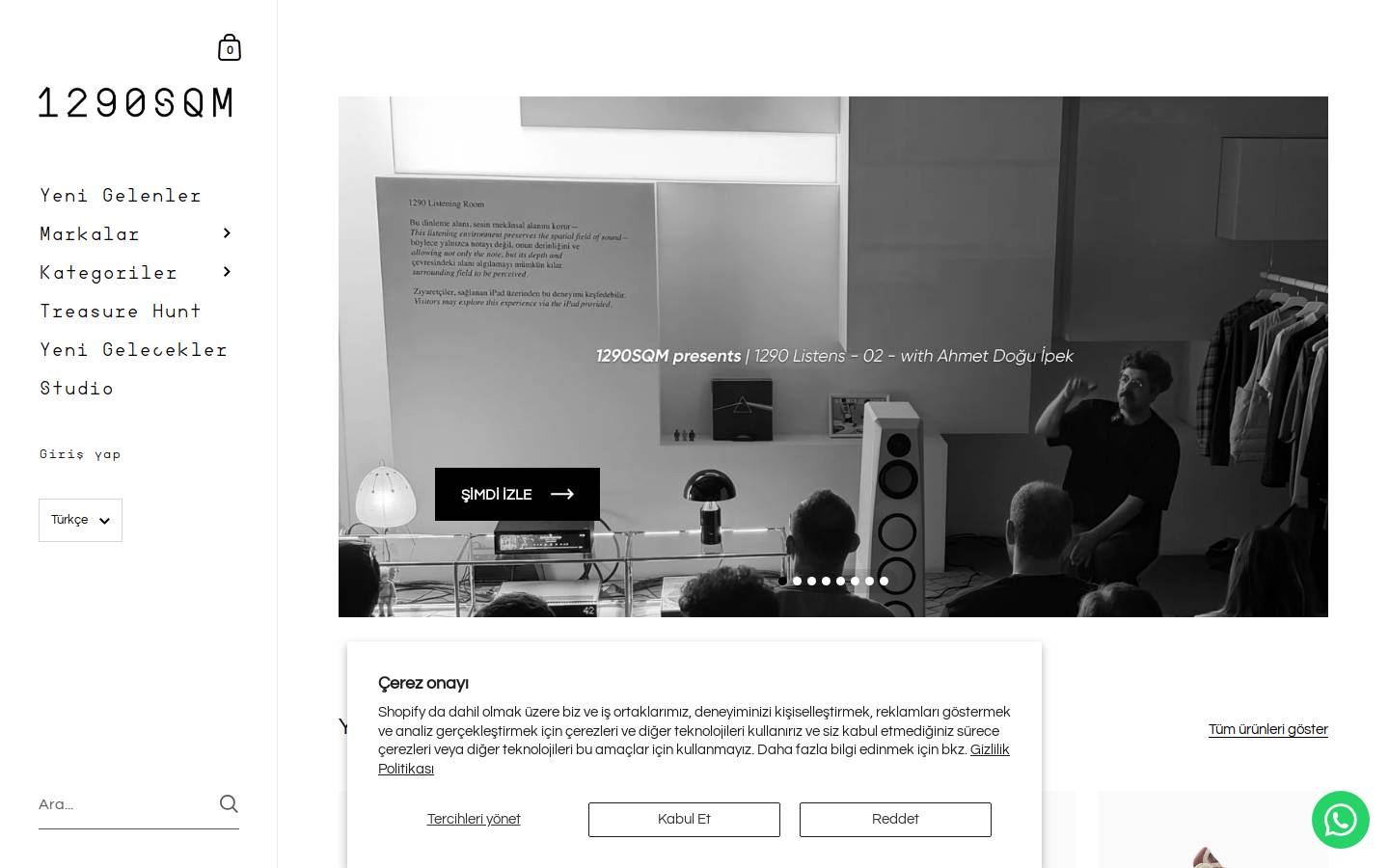1290sqm.com homepage screenshot