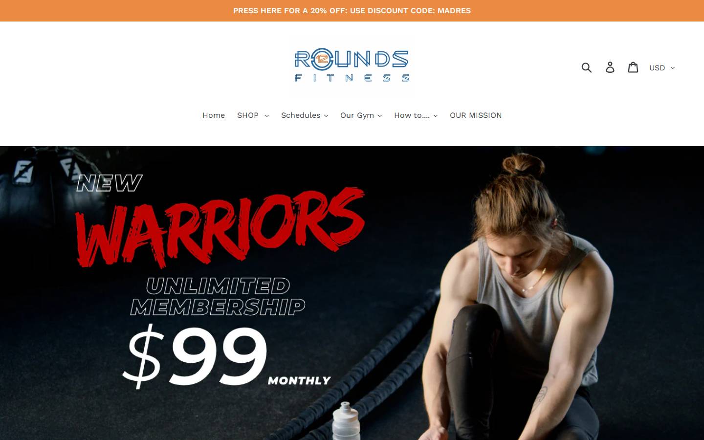 12roundspr.com homepage screenshot