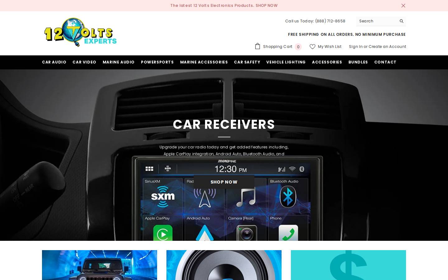 12voltsexpert.com homepage screenshot