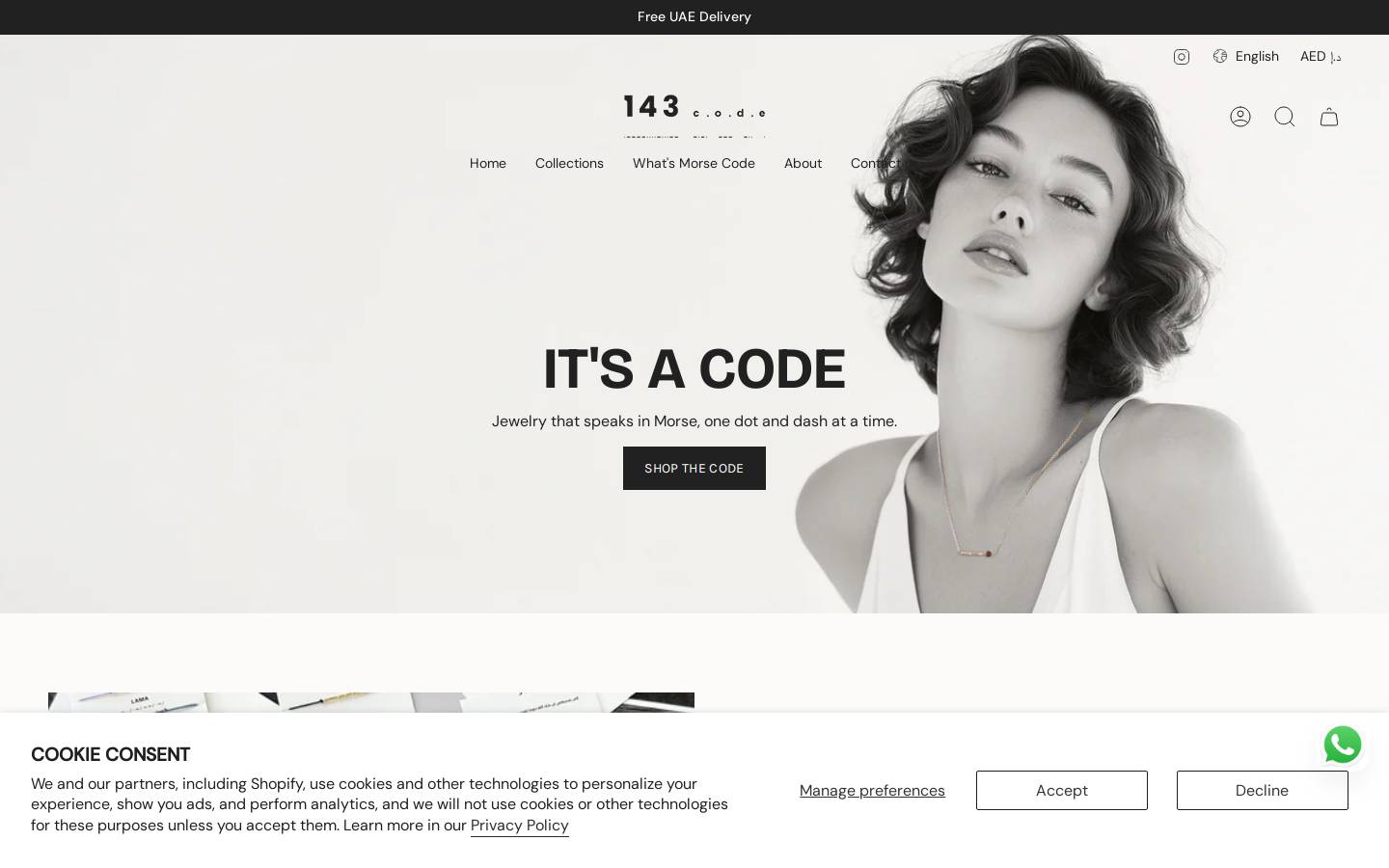143code.com homepage screenshot
