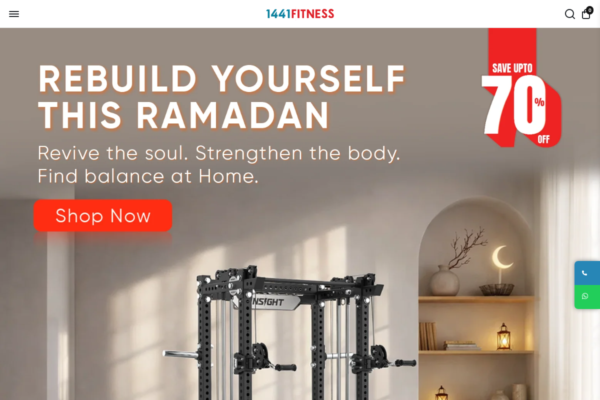 Gym Equipment In Dubai And UAE - Best-Priced, Top-Quality Gear homepage screenshot