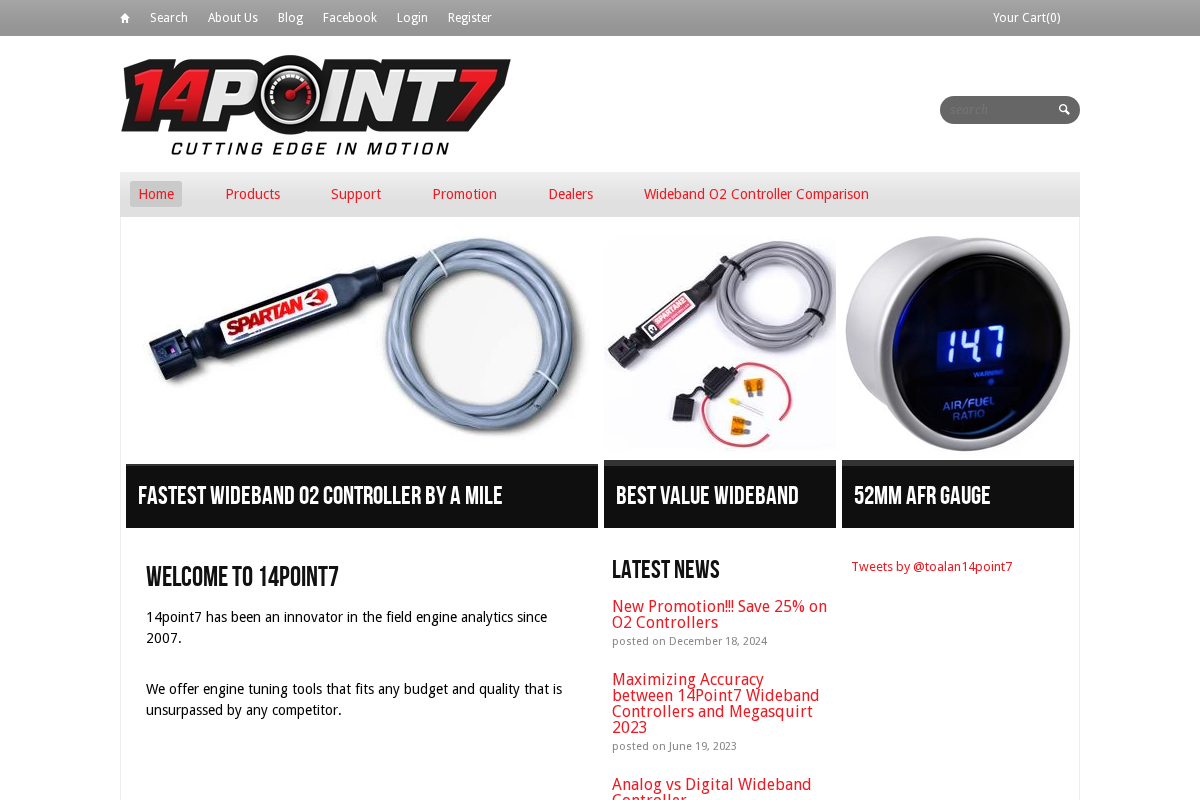 14point7.com homepage screenshot