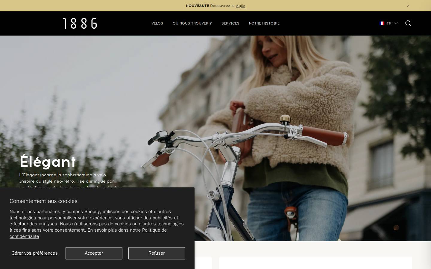 1886-cycles.com homepage screenshot