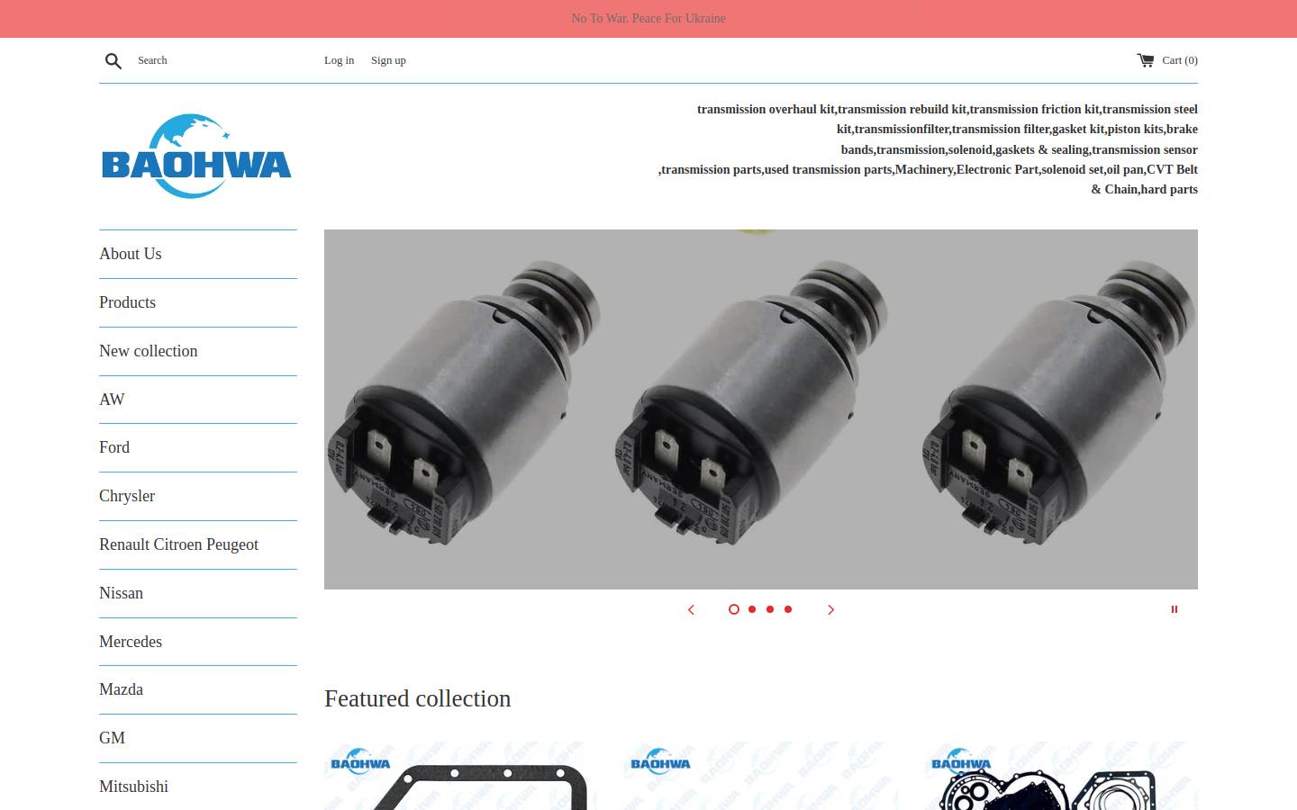 188parts.com homepage screenshot