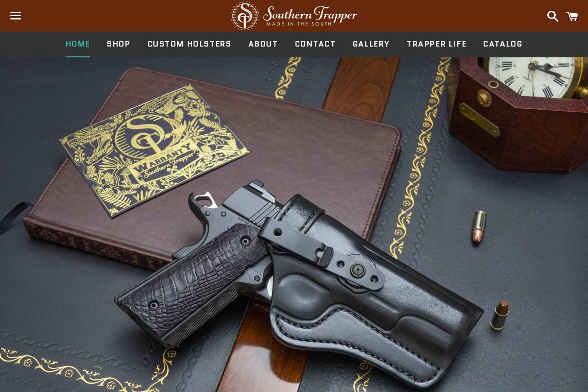 1911holsters.com homepage screenshot
