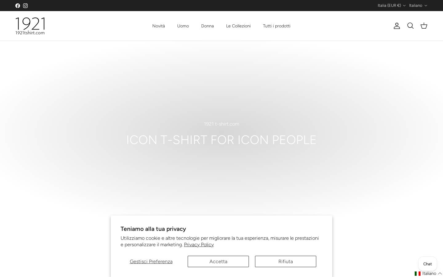 1921tshirt.com homepage screenshot