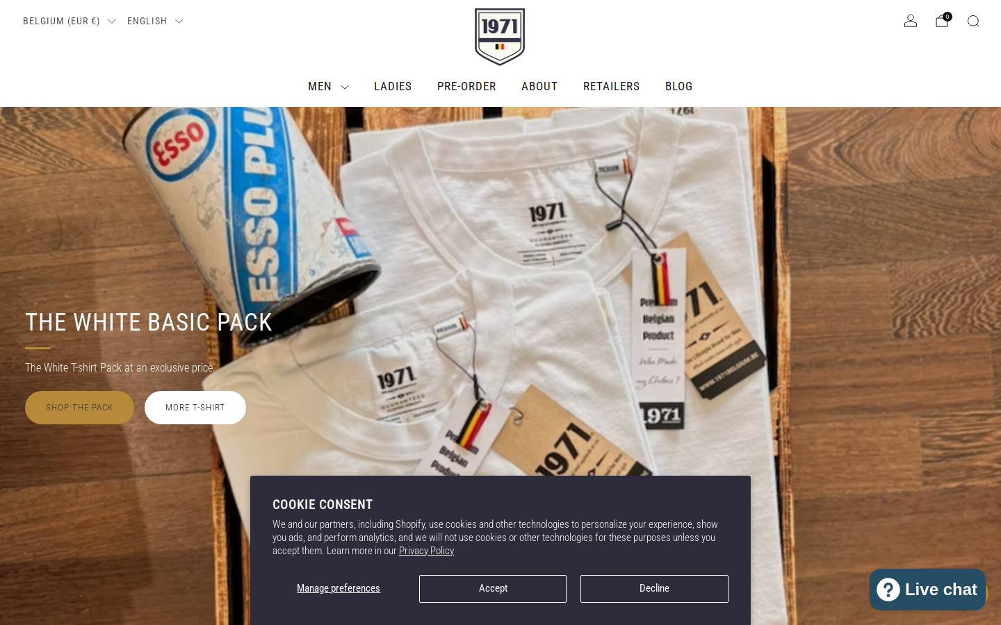 1971belgium.shop homepage screenshot