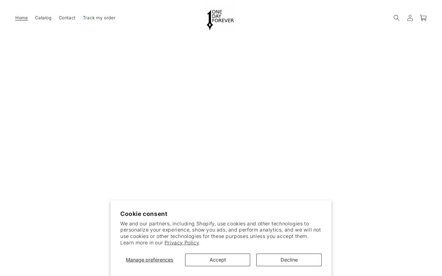1dayforever.com homepage screenshot